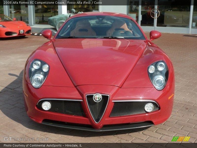  2008 8C Competizione Coupe Rosso Alfa (Red)