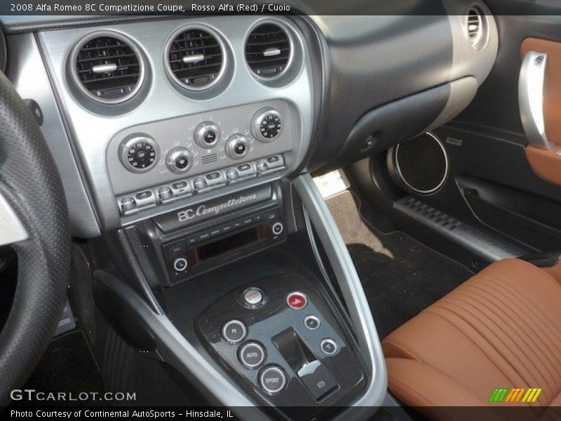 Controls of 2008 8C Competizione Coupe