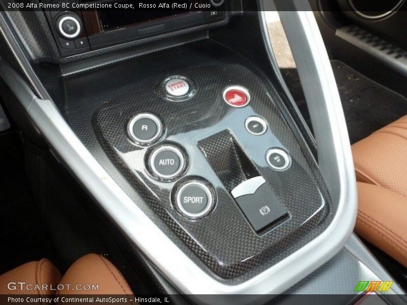 Controls of 2008 8C Competizione Coupe