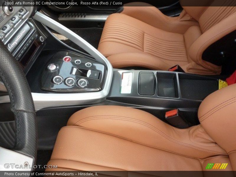  2008 8C Competizione Coupe Cuoio Interior