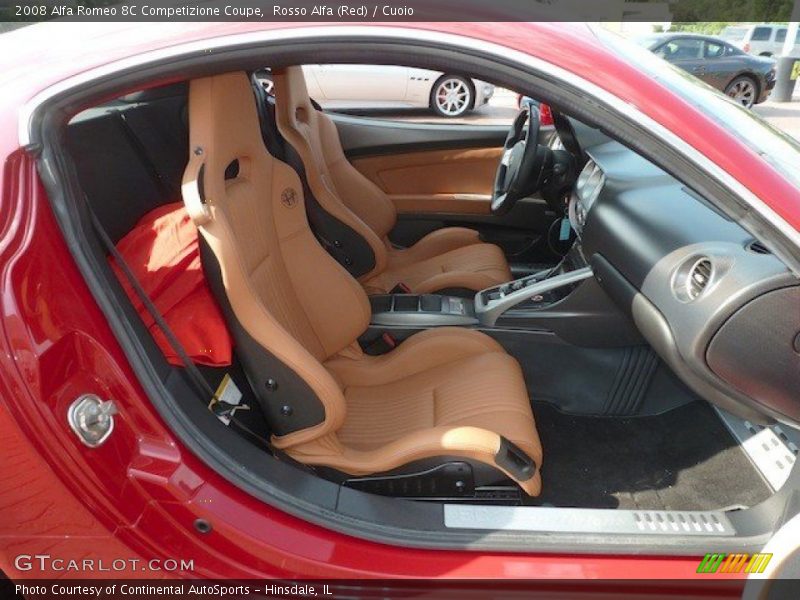  2008 8C Competizione Coupe Cuoio Interior