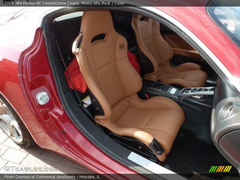  2008 8C Competizione Coupe Cuoio Interior