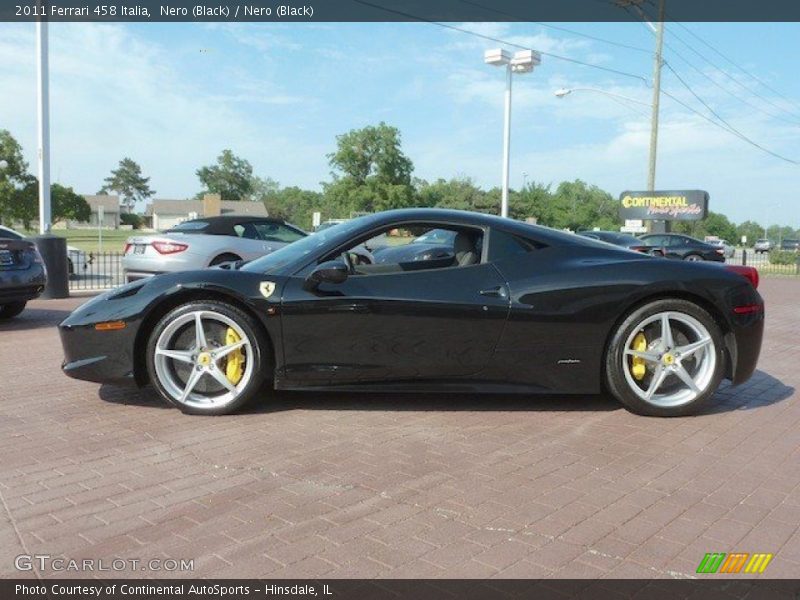  2011 458 Italia Nero (Black)