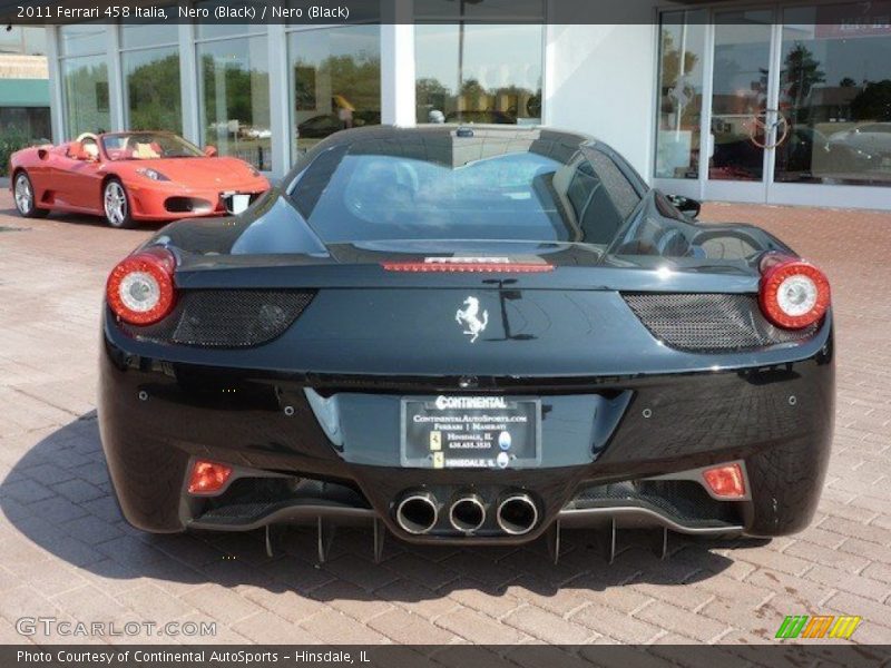 Nero (Black) / Nero (Black) 2011 Ferrari 458 Italia