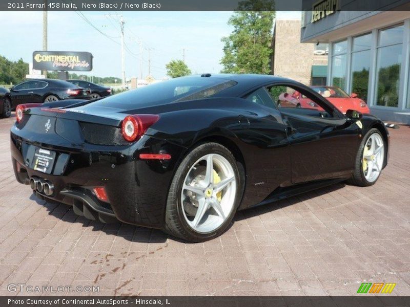 Nero (Black) / Nero (Black) 2011 Ferrari 458 Italia