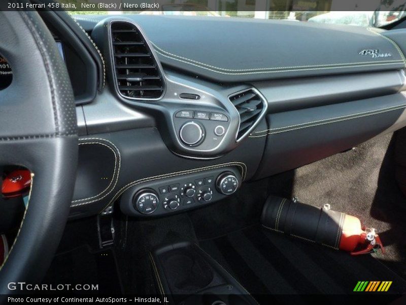 Controls of 2011 458 Italia