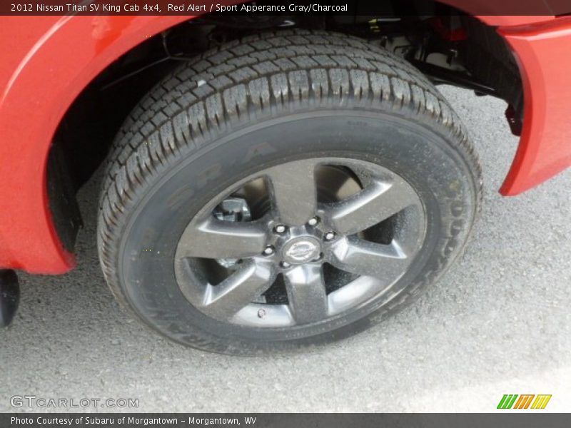  2012 Titan SV King Cab 4x4 Wheel