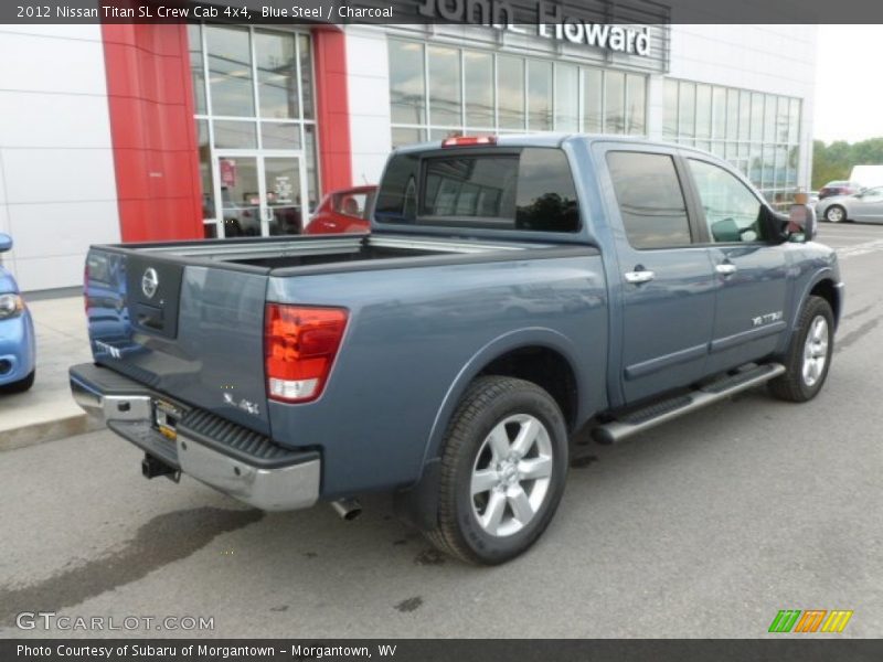 Blue Steel / Charcoal 2012 Nissan Titan SL Crew Cab 4x4
