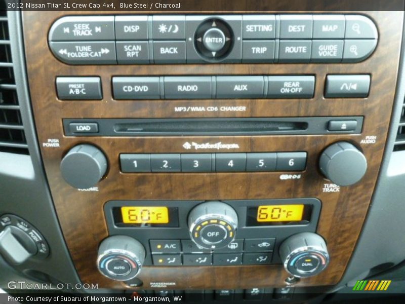Blue Steel / Charcoal 2012 Nissan Titan SL Crew Cab 4x4