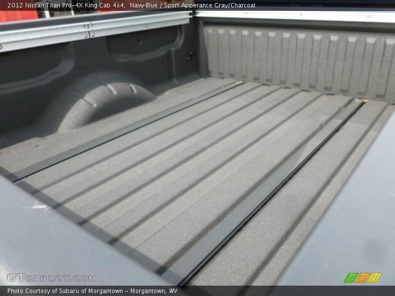 Navy Blue / Sport Apperance Gray/Charcoal 2012 Nissan Titan Pro-4X King Cab 4x4