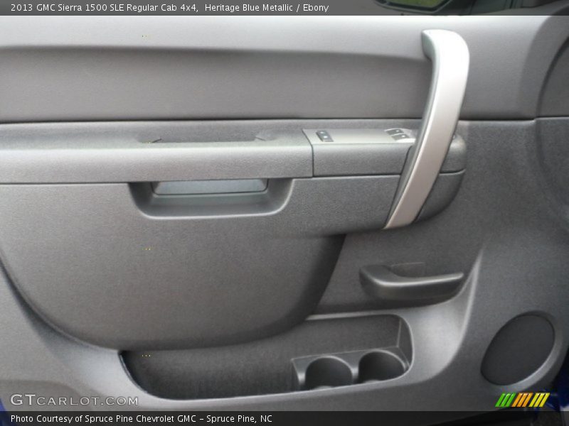 Heritage Blue Metallic / Ebony 2013 GMC Sierra 1500 SLE Regular Cab 4x4