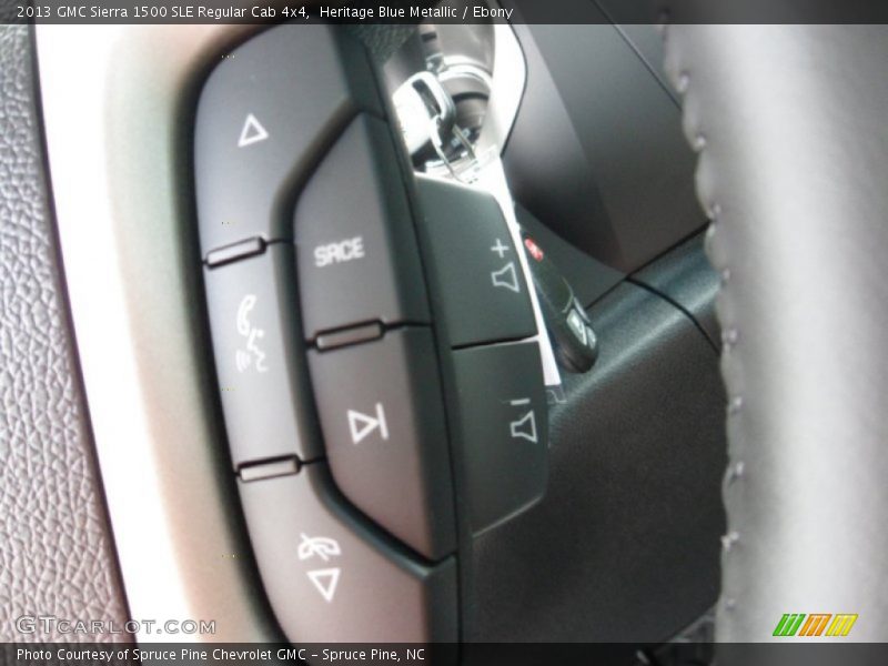 Controls of 2013 Sierra 1500 SLE Regular Cab 4x4