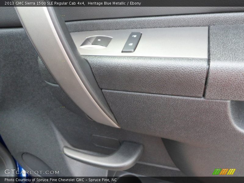Heritage Blue Metallic / Ebony 2013 GMC Sierra 1500 SLE Regular Cab 4x4