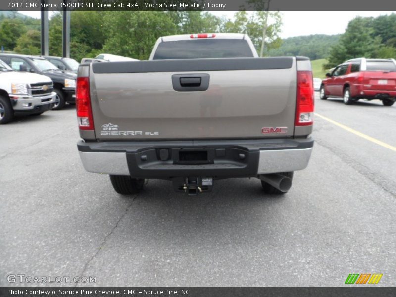 Mocha Steel Metallic / Ebony 2012 GMC Sierra 3500HD SLE Crew Cab 4x4