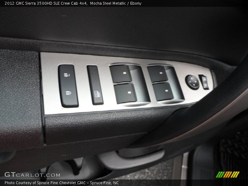 Mocha Steel Metallic / Ebony 2012 GMC Sierra 3500HD SLE Crew Cab 4x4