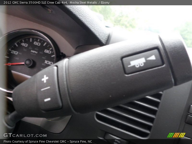 Mocha Steel Metallic / Ebony 2012 GMC Sierra 3500HD SLE Crew Cab 4x4