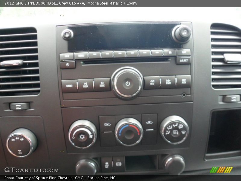 Mocha Steel Metallic / Ebony 2012 GMC Sierra 3500HD SLE Crew Cab 4x4