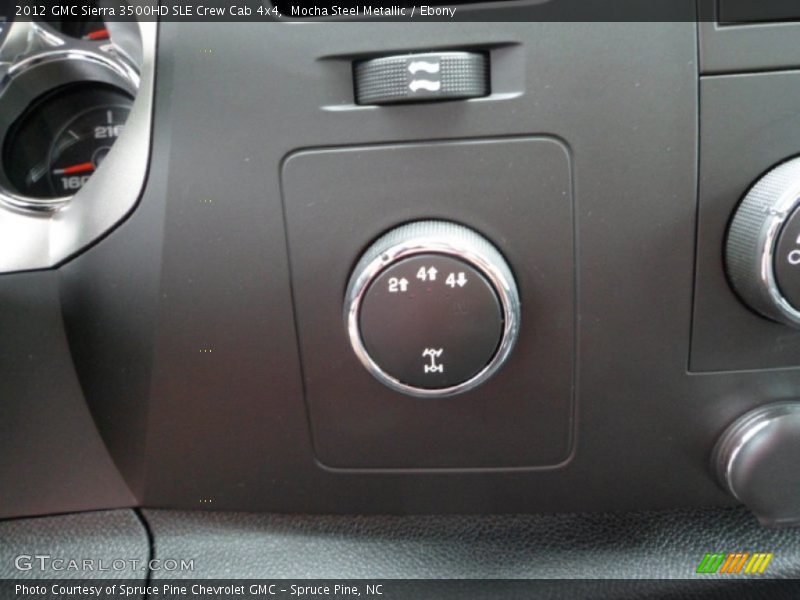 Mocha Steel Metallic / Ebony 2012 GMC Sierra 3500HD SLE Crew Cab 4x4