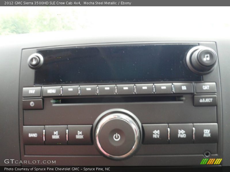 Mocha Steel Metallic / Ebony 2012 GMC Sierra 3500HD SLE Crew Cab 4x4