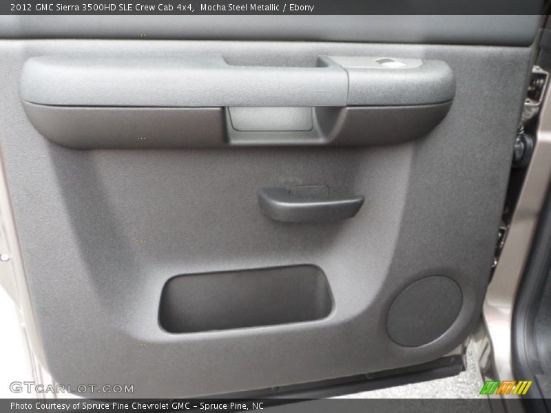 Mocha Steel Metallic / Ebony 2012 GMC Sierra 3500HD SLE Crew Cab 4x4