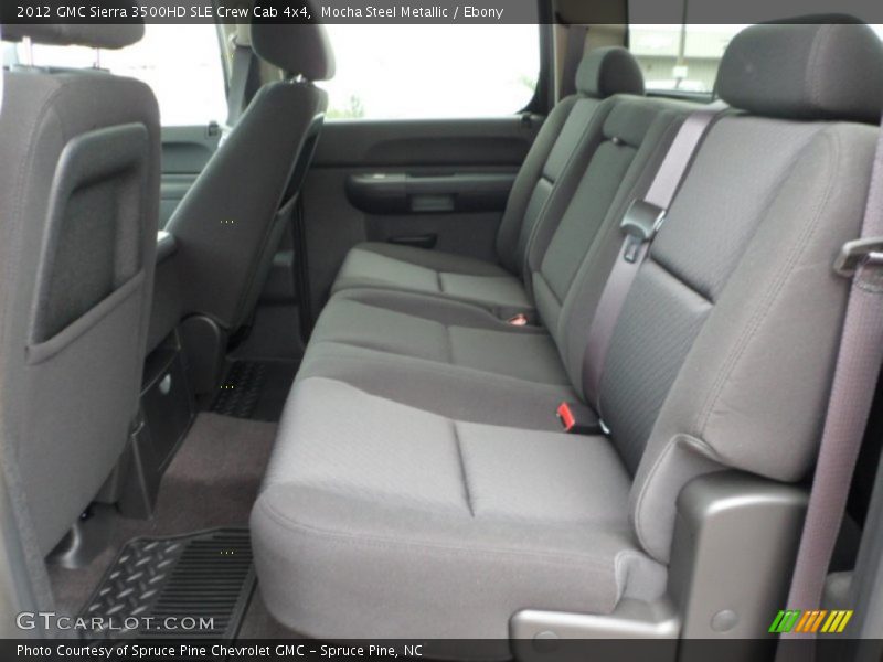 Mocha Steel Metallic / Ebony 2012 GMC Sierra 3500HD SLE Crew Cab 4x4