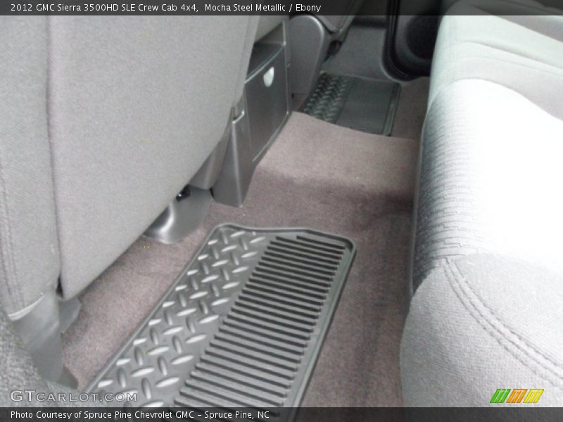 Mocha Steel Metallic / Ebony 2012 GMC Sierra 3500HD SLE Crew Cab 4x4