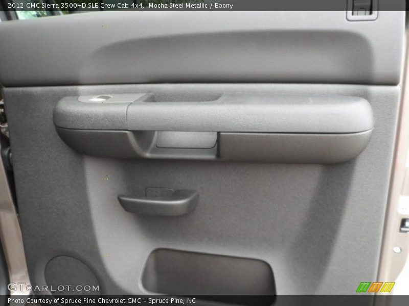 Mocha Steel Metallic / Ebony 2012 GMC Sierra 3500HD SLE Crew Cab 4x4