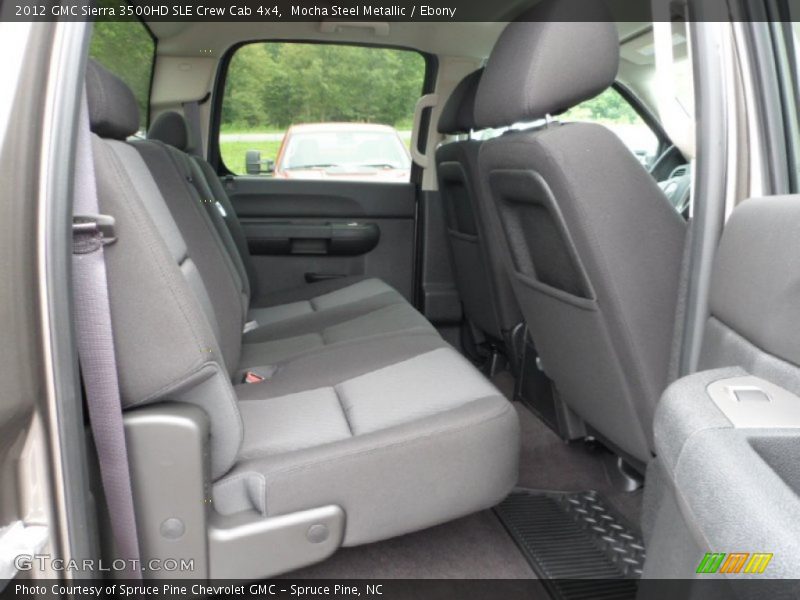 Mocha Steel Metallic / Ebony 2012 GMC Sierra 3500HD SLE Crew Cab 4x4