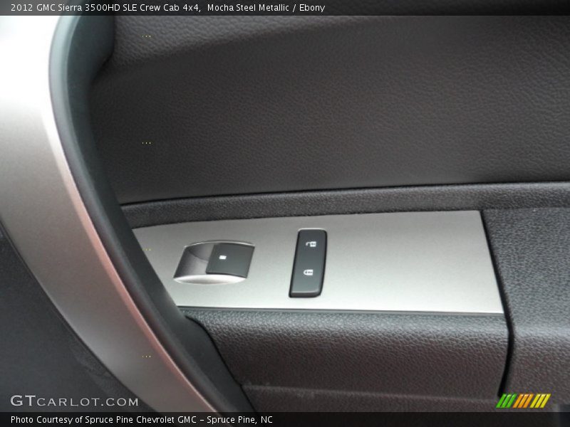 Mocha Steel Metallic / Ebony 2012 GMC Sierra 3500HD SLE Crew Cab 4x4