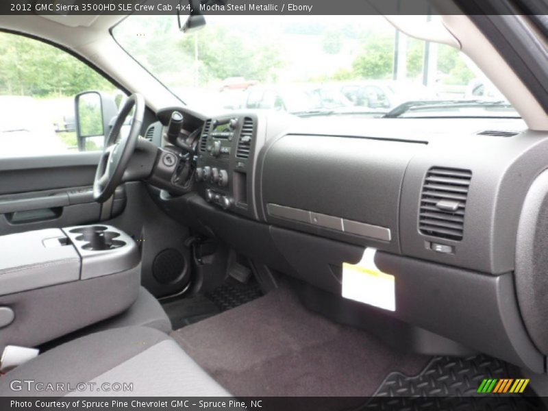 Mocha Steel Metallic / Ebony 2012 GMC Sierra 3500HD SLE Crew Cab 4x4