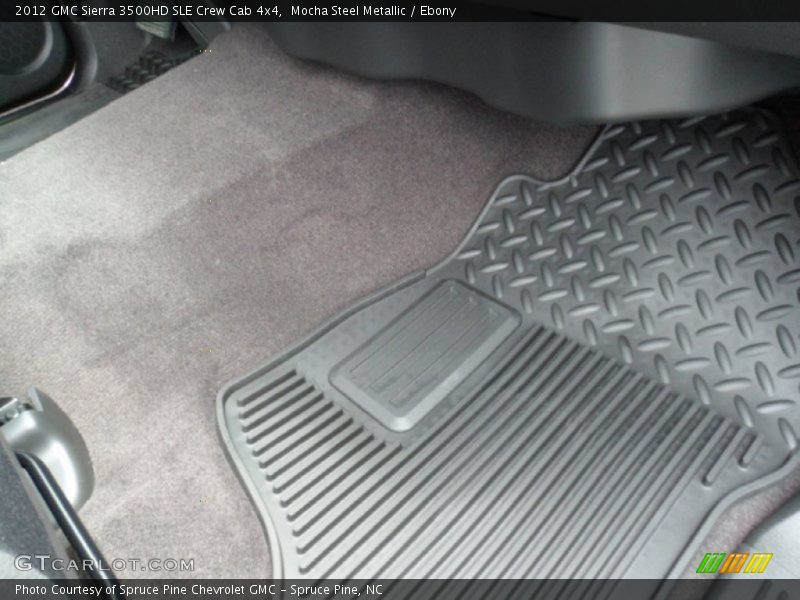 Mocha Steel Metallic / Ebony 2012 GMC Sierra 3500HD SLE Crew Cab 4x4