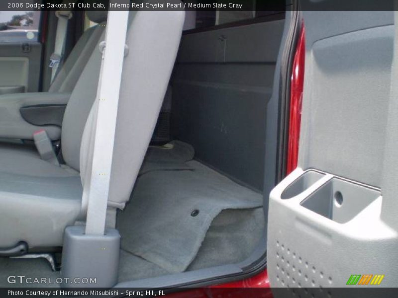 Inferno Red Crystal Pearl / Medium Slate Gray 2006 Dodge Dakota ST Club Cab