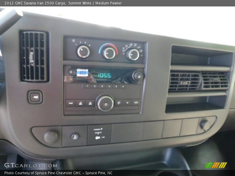 Summit White / Medium Pewter 2012 GMC Savana Van 2500 Cargo