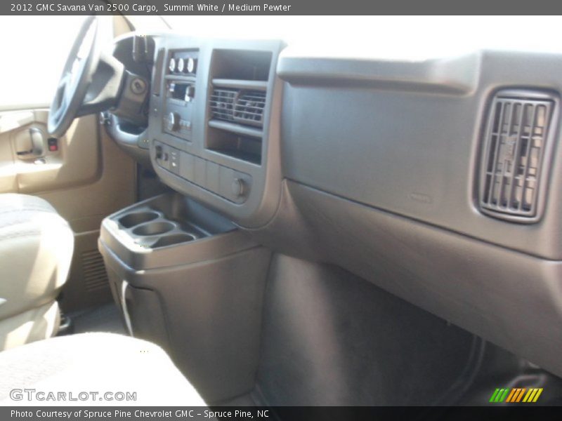 Summit White / Medium Pewter 2012 GMC Savana Van 2500 Cargo