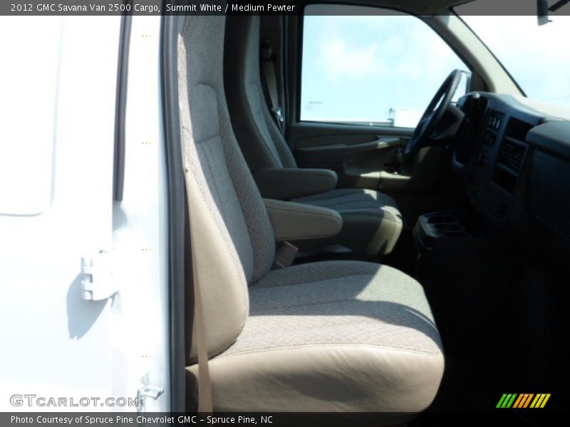 Summit White / Medium Pewter 2012 GMC Savana Van 2500 Cargo