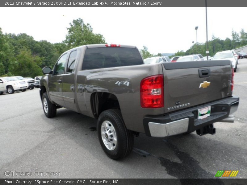 Mocha Steel Metallic / Ebony 2013 Chevrolet Silverado 2500HD LT Extended Cab 4x4