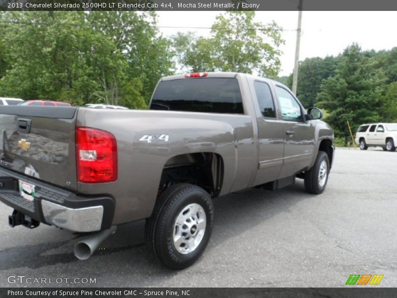 Mocha Steel Metallic / Ebony 2013 Chevrolet Silverado 2500HD LT Extended Cab 4x4
