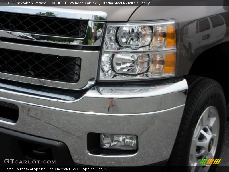Mocha Steel Metallic / Ebony 2013 Chevrolet Silverado 2500HD LT Extended Cab 4x4