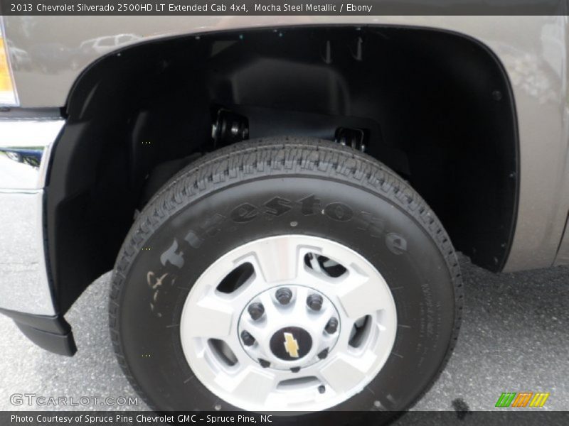 Mocha Steel Metallic / Ebony 2013 Chevrolet Silverado 2500HD LT Extended Cab 4x4