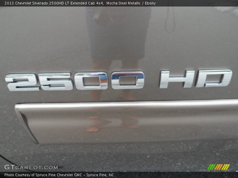 Mocha Steel Metallic / Ebony 2013 Chevrolet Silverado 2500HD LT Extended Cab 4x4
