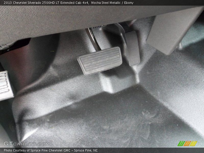 Mocha Steel Metallic / Ebony 2013 Chevrolet Silverado 2500HD LT Extended Cab 4x4