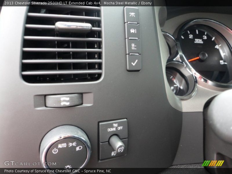 Mocha Steel Metallic / Ebony 2013 Chevrolet Silverado 2500HD LT Extended Cab 4x4
