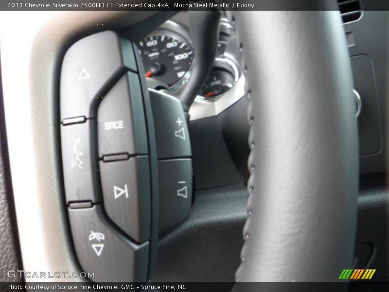 Mocha Steel Metallic / Ebony 2013 Chevrolet Silverado 2500HD LT Extended Cab 4x4
