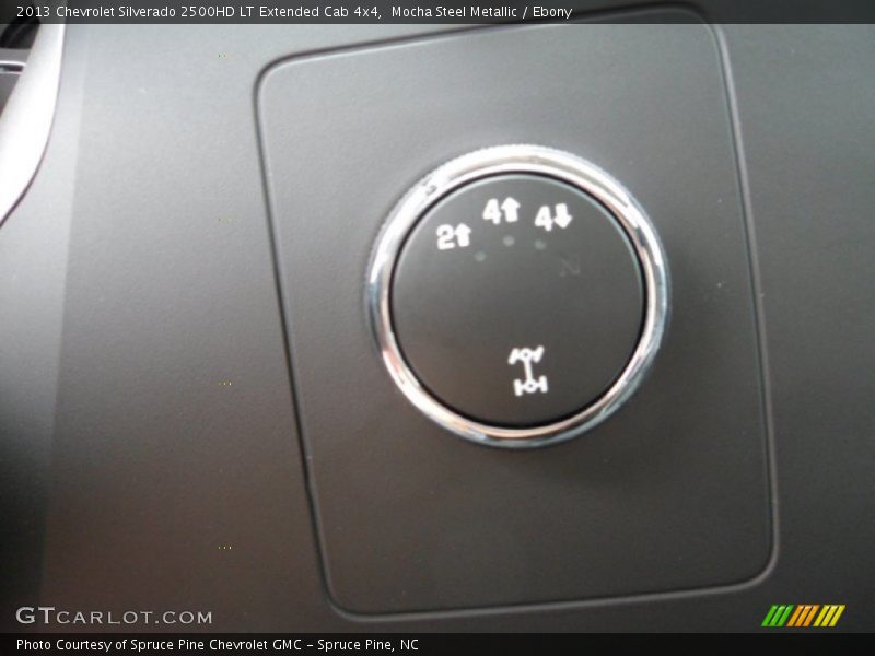 Mocha Steel Metallic / Ebony 2013 Chevrolet Silverado 2500HD LT Extended Cab 4x4