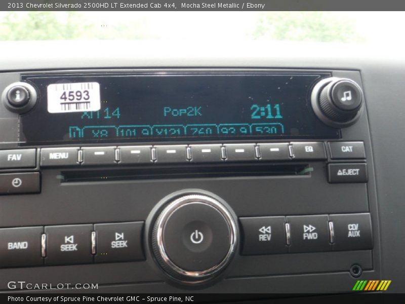 Mocha Steel Metallic / Ebony 2013 Chevrolet Silverado 2500HD LT Extended Cab 4x4