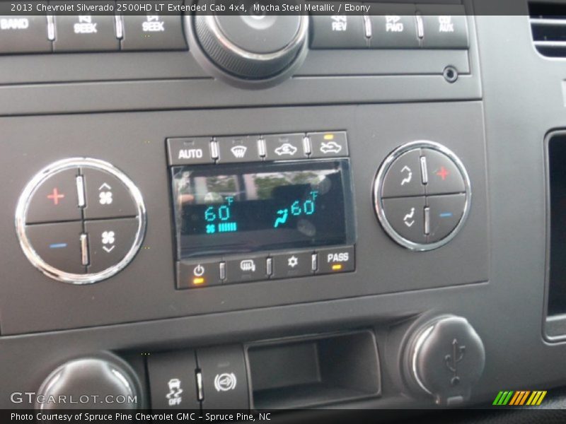 Mocha Steel Metallic / Ebony 2013 Chevrolet Silverado 2500HD LT Extended Cab 4x4
