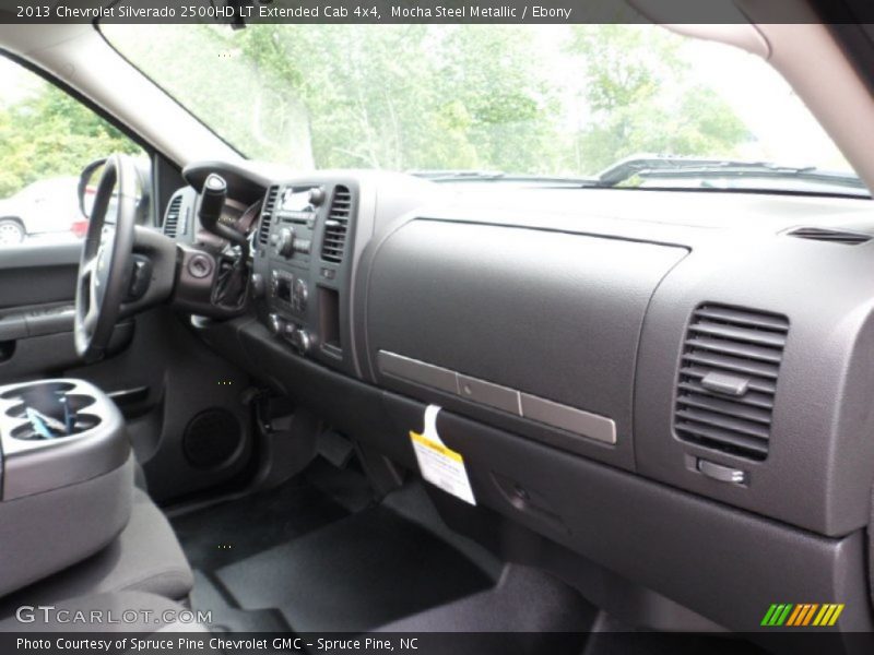 Mocha Steel Metallic / Ebony 2013 Chevrolet Silverado 2500HD LT Extended Cab 4x4