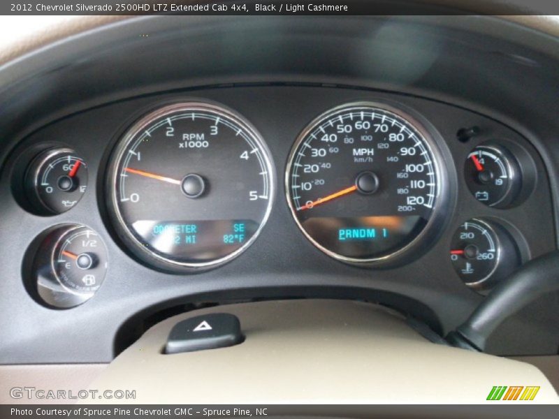  2012 Silverado 2500HD LTZ Extended Cab 4x4 LTZ Extended Cab 4x4 Gauges