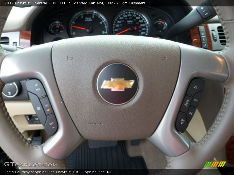 Controls of 2012 Silverado 2500HD LTZ Extended Cab 4x4