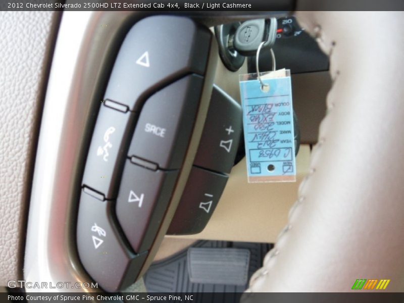 Controls of 2012 Silverado 2500HD LTZ Extended Cab 4x4